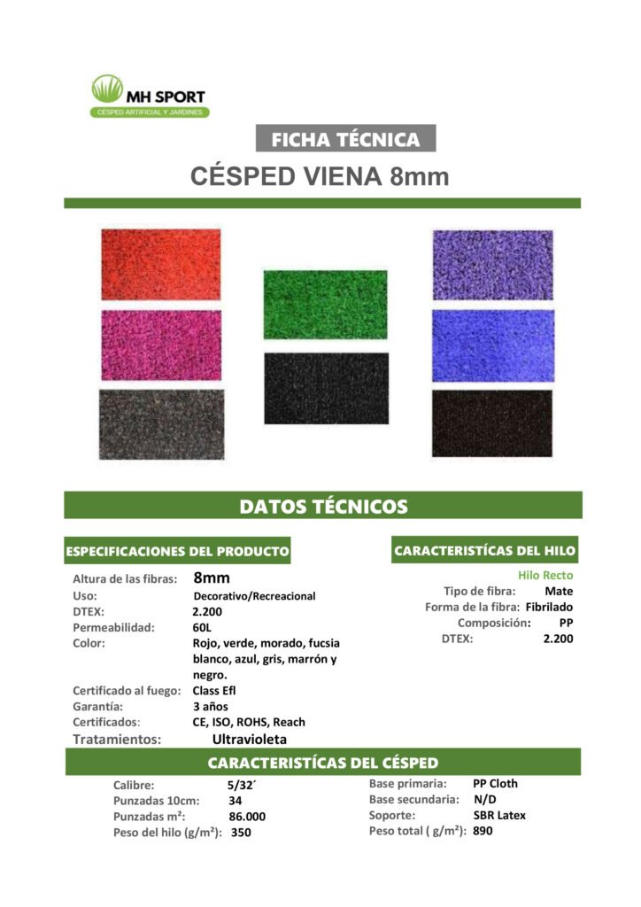 VIENA COLORES-8mm