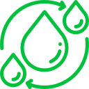 Gran capacidad de drenaje